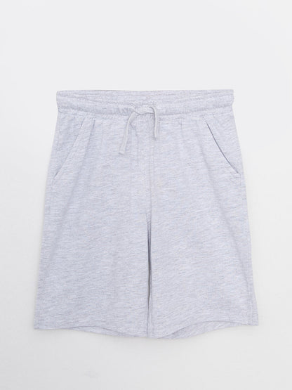 Basic Boys' Shorts with Elastic Waist