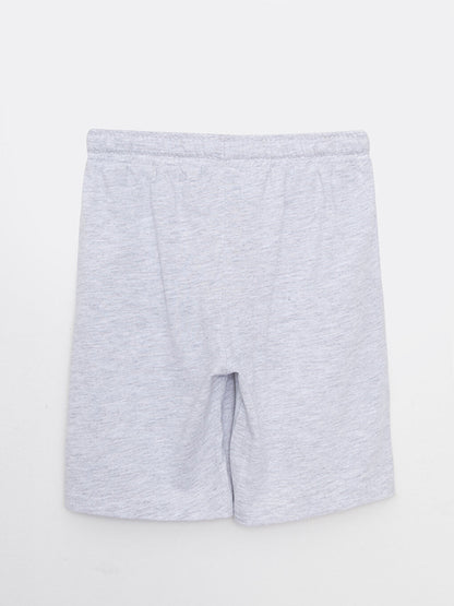 Basic Boys' Shorts with Elastic Waist