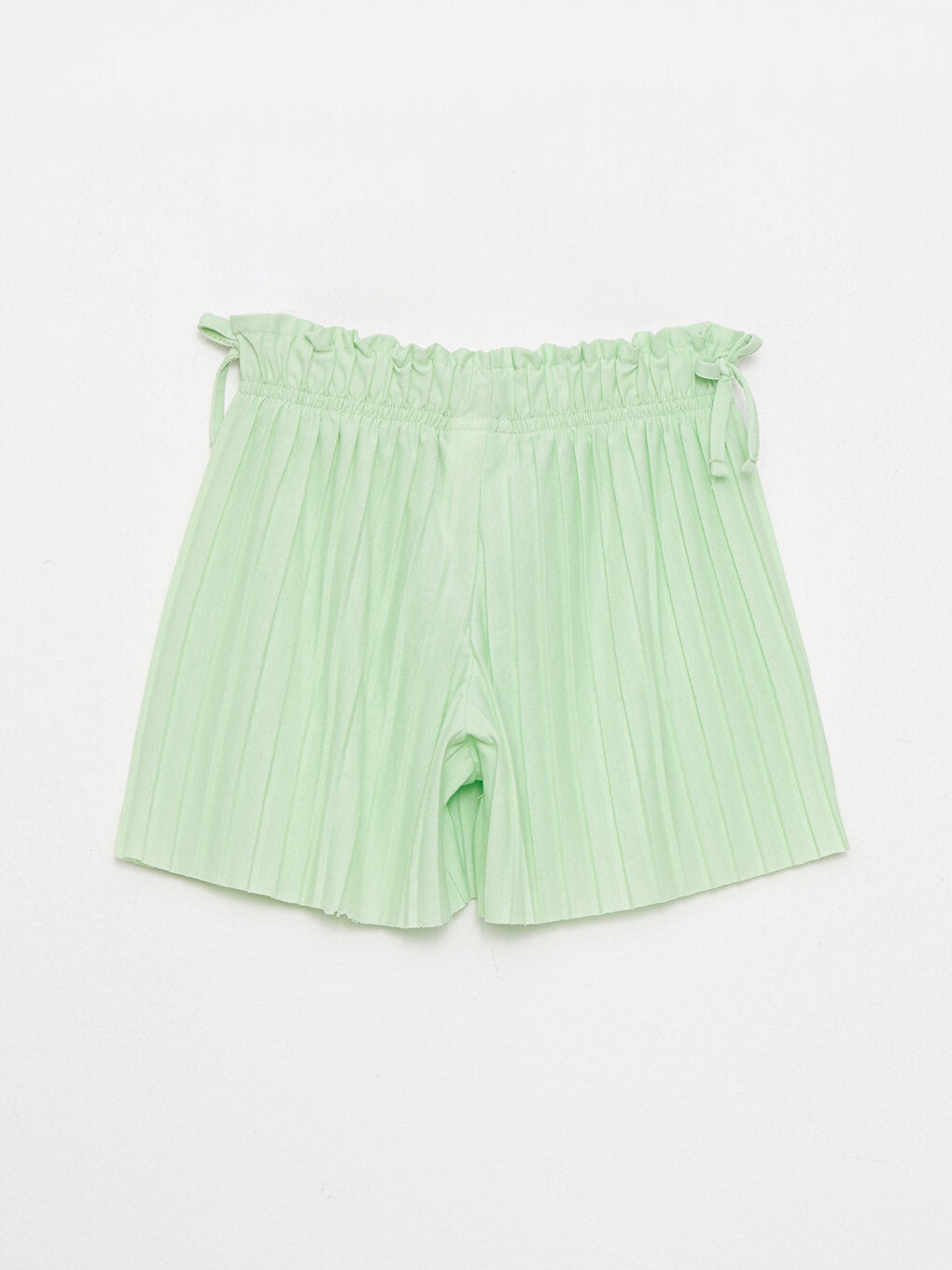 Basic Girls' Shorts with Elastic Waist