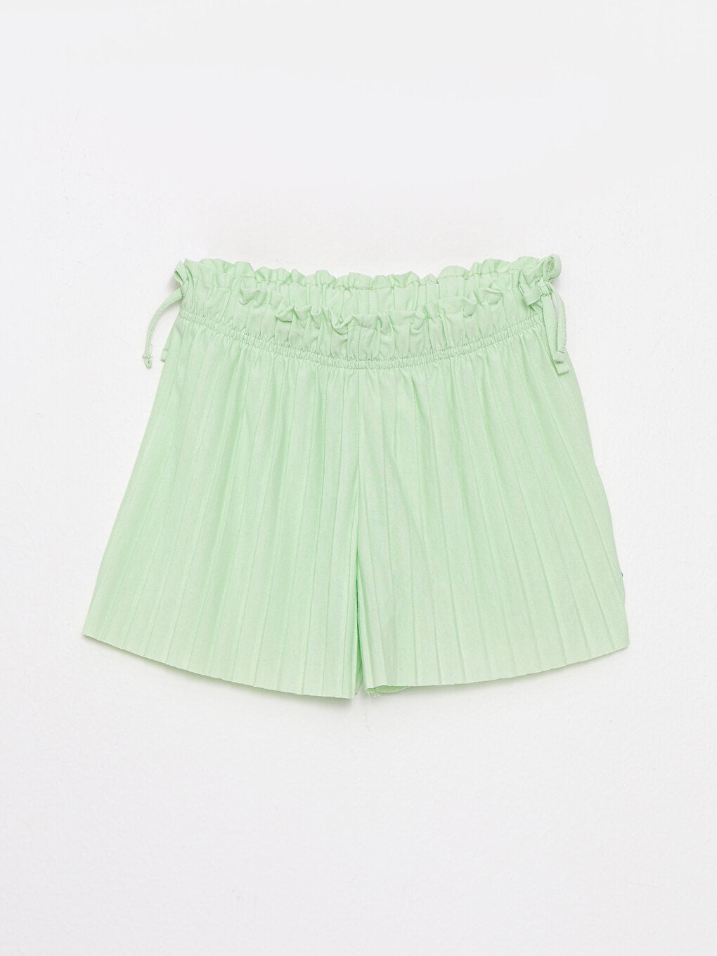 Basic Girls' Shorts with Elastic Waist