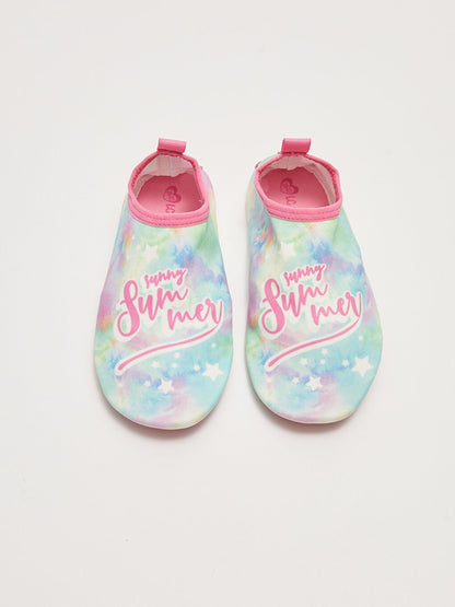 Printed Girl's Sea Shoes