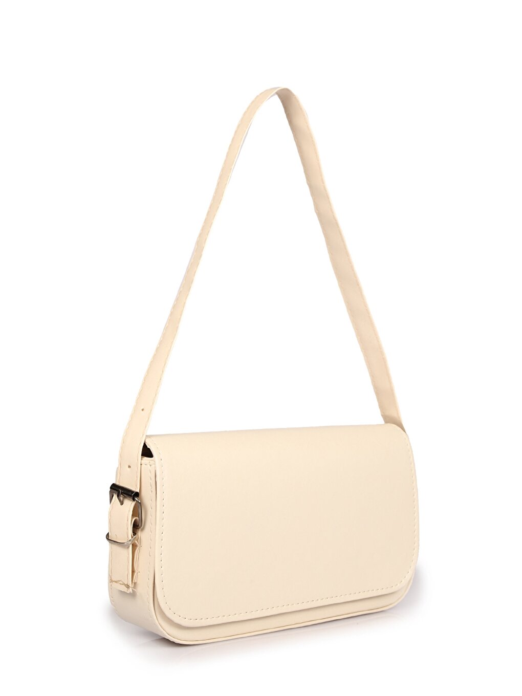 Leather Look Women's Baguette Bag