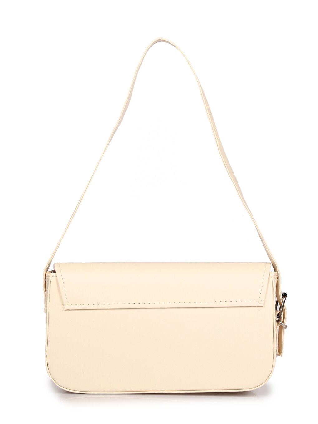 Leather Look Women's Baguette Bag