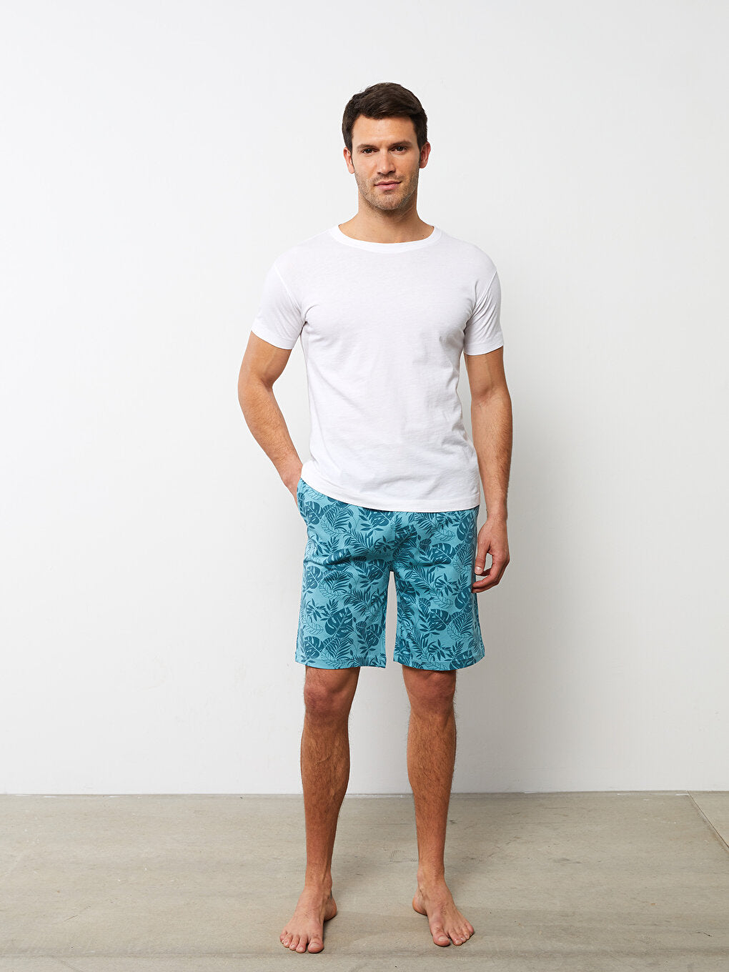 Standard Mold Men's Pajama Bottom Shorts