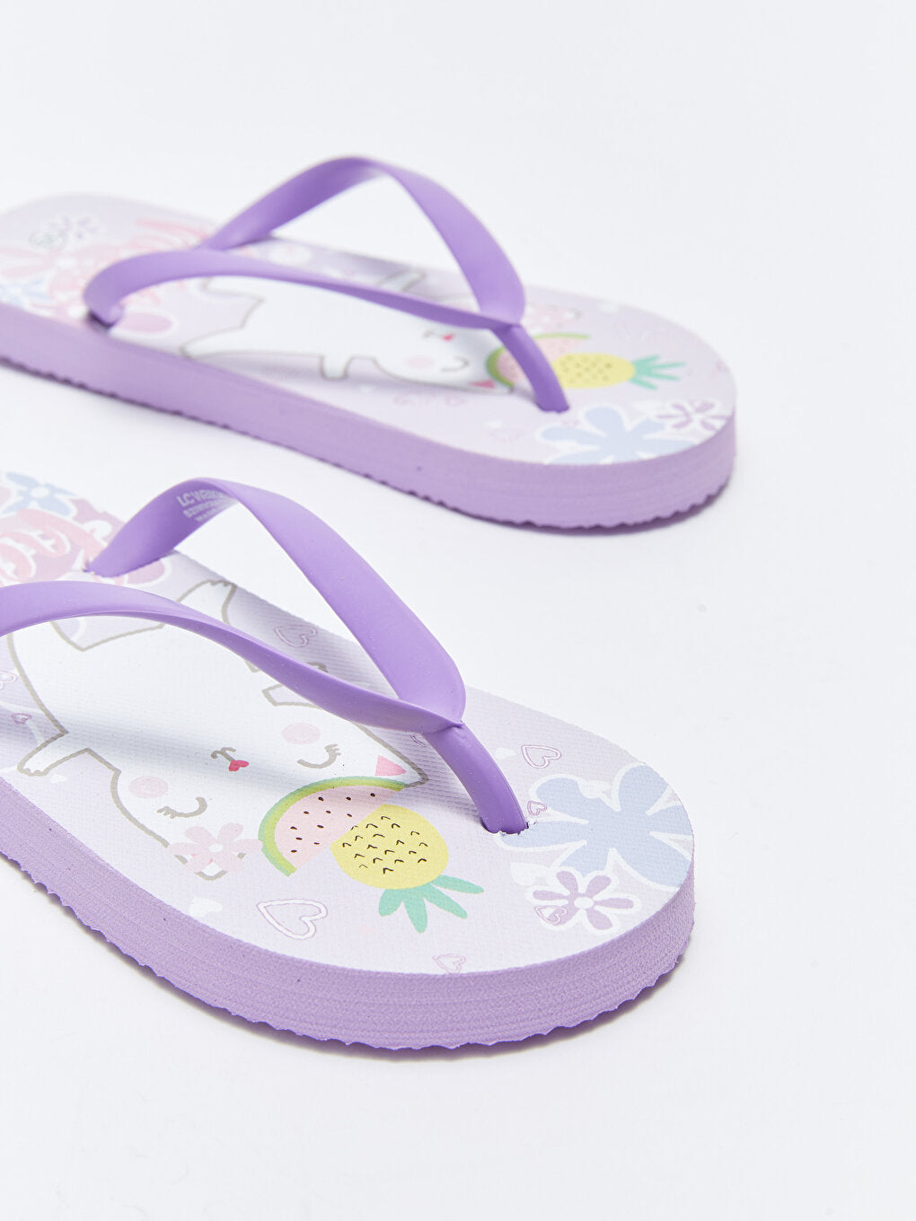 Printed Flip Flops Girls' Beach Slippers