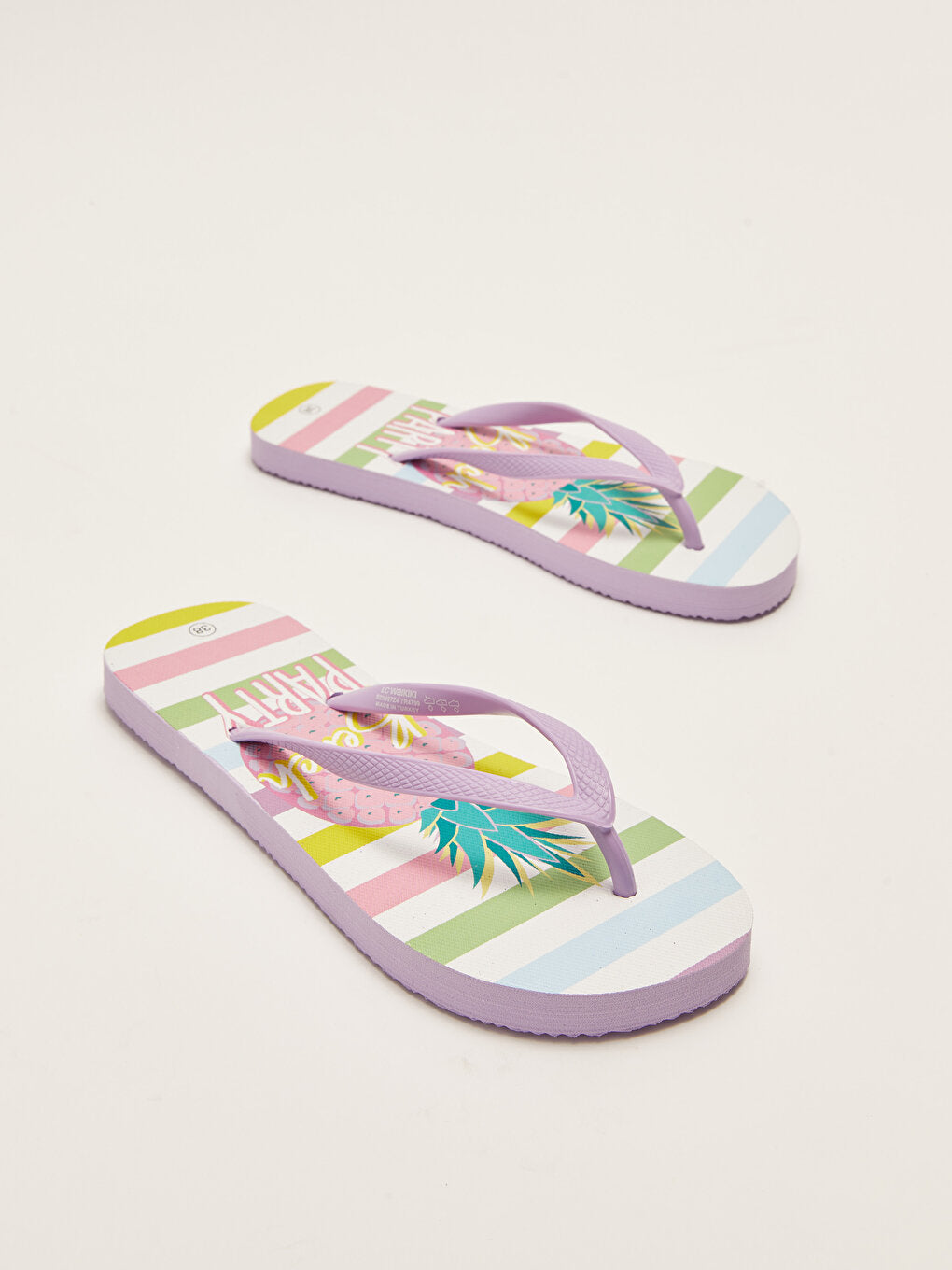 Printed Flip Flops Girls' Beach Slippers