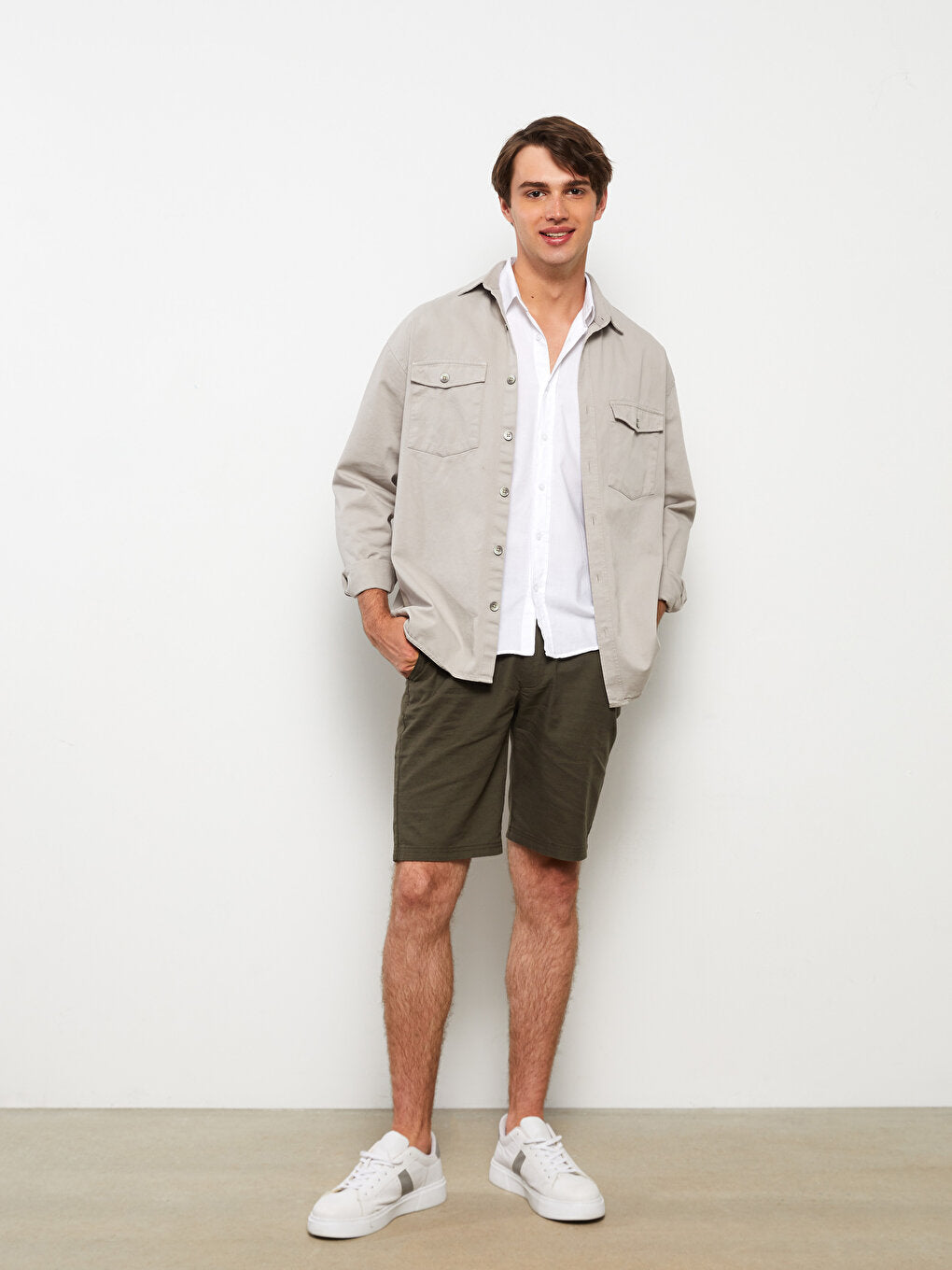 Standard Mold Gabardine Men's Shorts