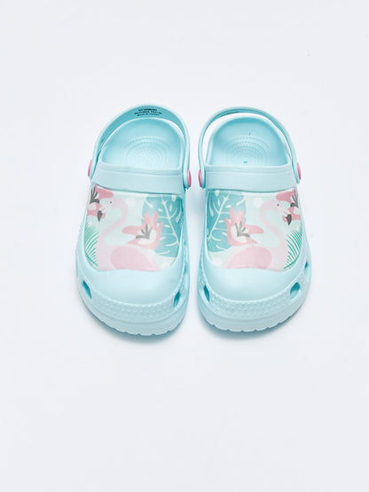 Printed Girls' Beach Sandals