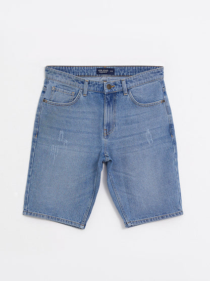 Standard Fit Men's Jean Shorts