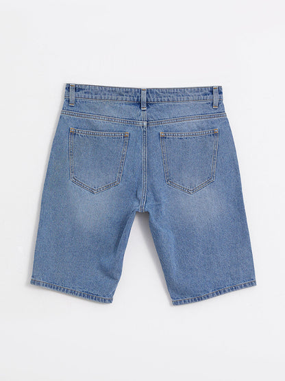 Standard Fit Men's Jean Shorts