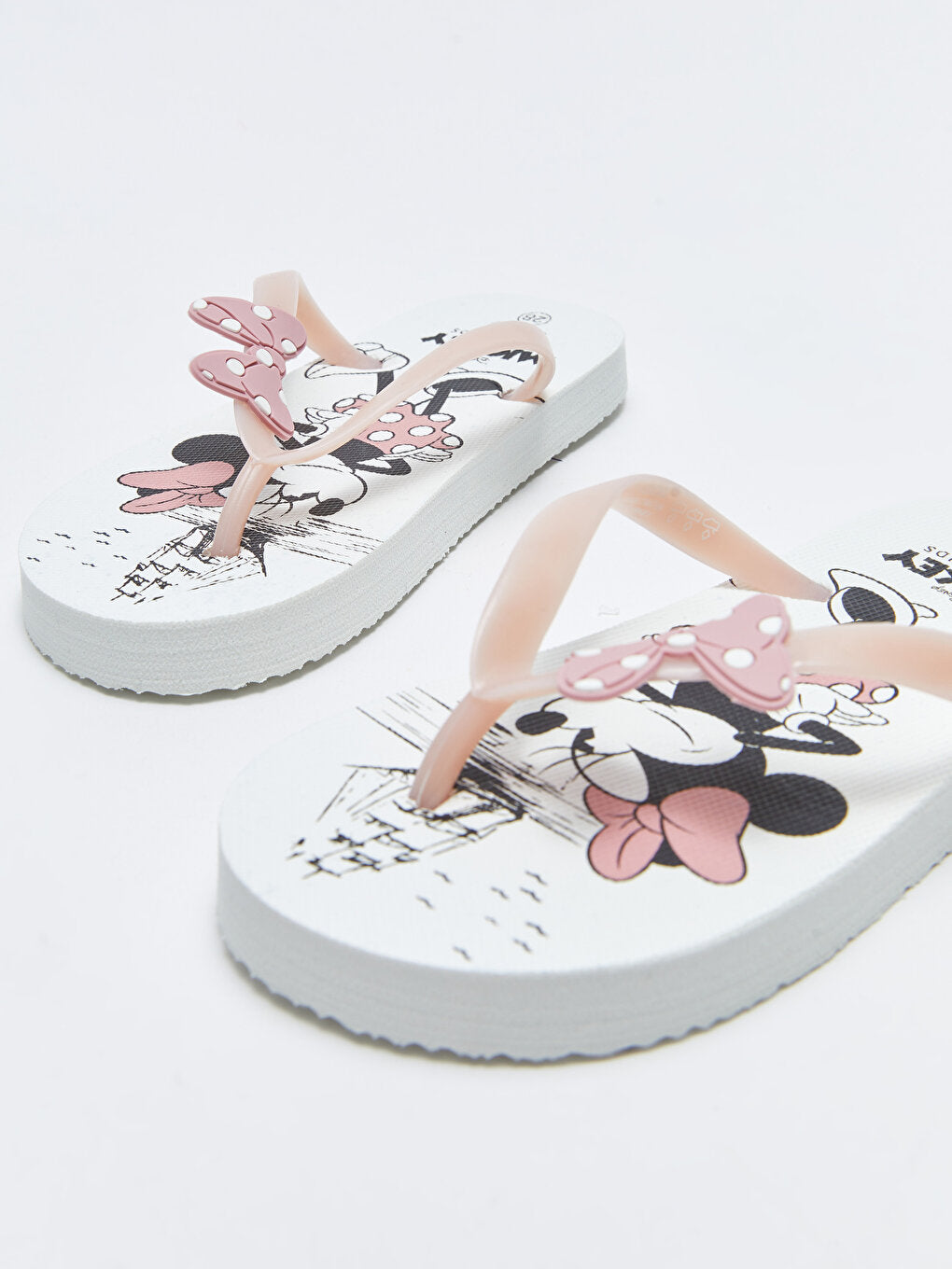 Minnie Mouse Licensed Flip Flops Girls' Beach Slippers