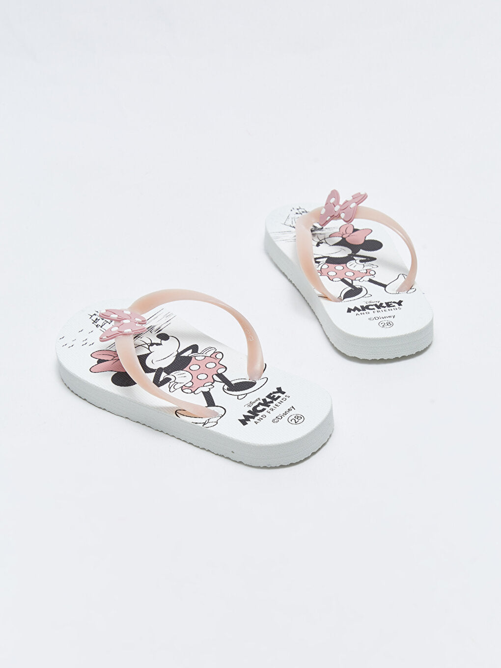 Minnie Mouse Licensed Flip Flops Girls' Beach Slippers