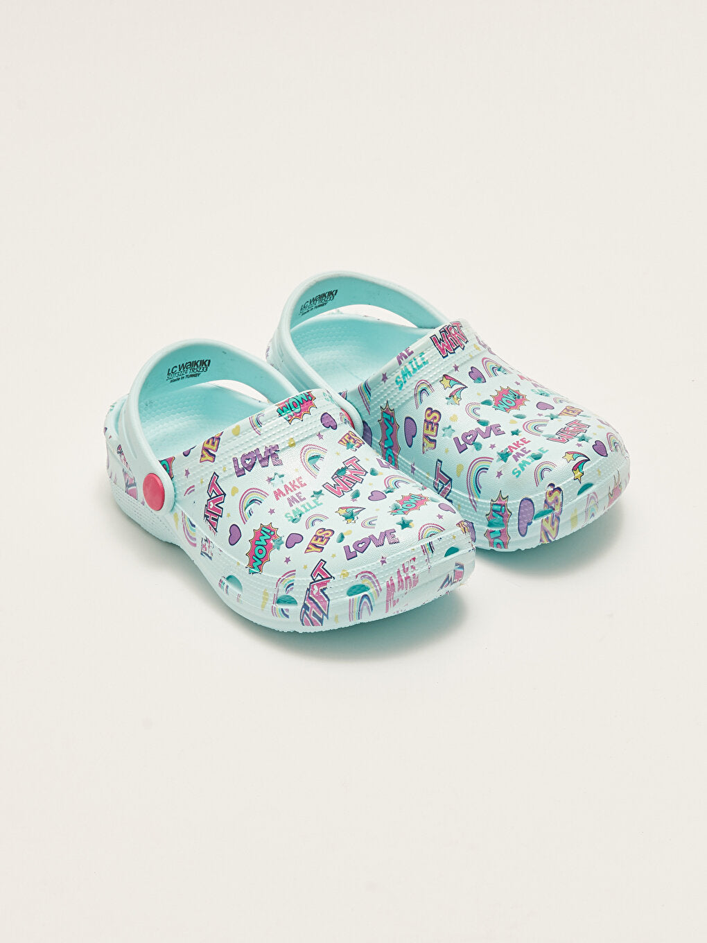 Printed Girls' Beach Sandals