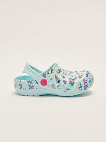 Printed Girls' Beach Sandals