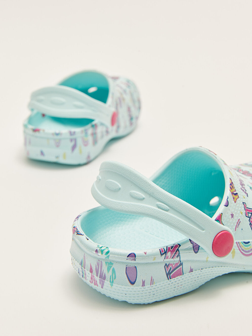 Printed Girls' Beach Sandals