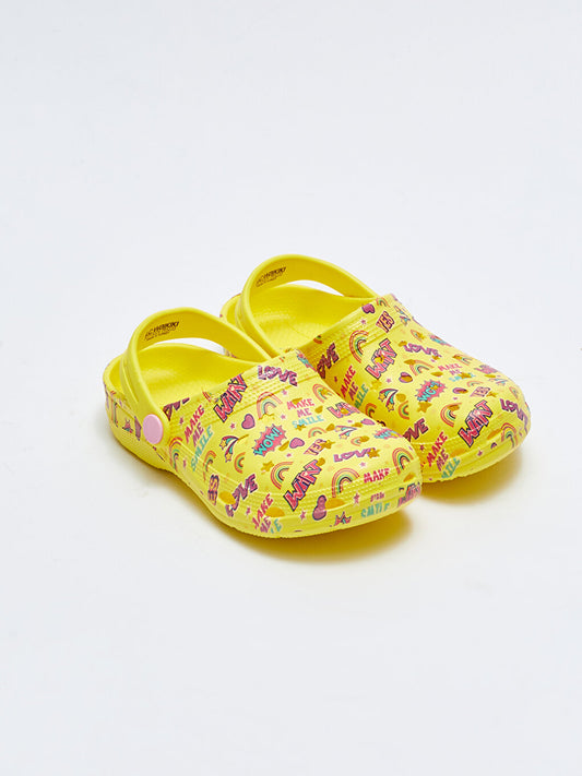 Printed Girl's Beach Sandals