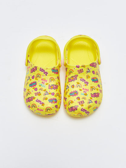 Printed Girl's Beach Sandals