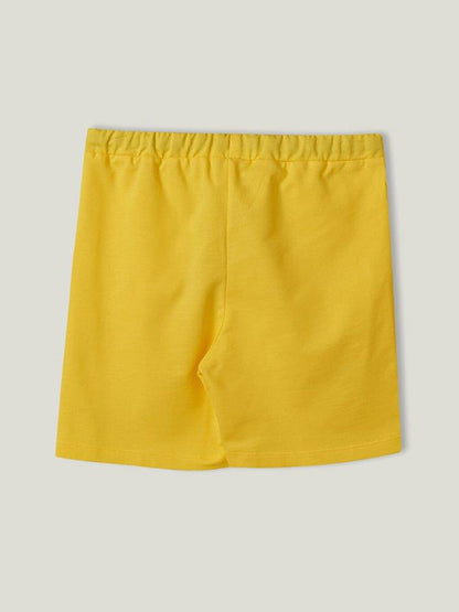 Printed Boys' Shorts with Elastic Waist