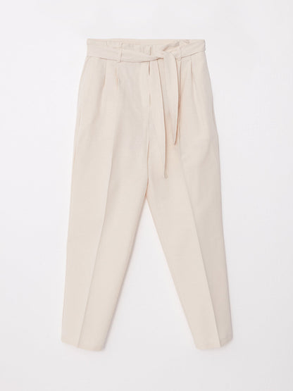 Women's Comfortable Fit Straight Trousers