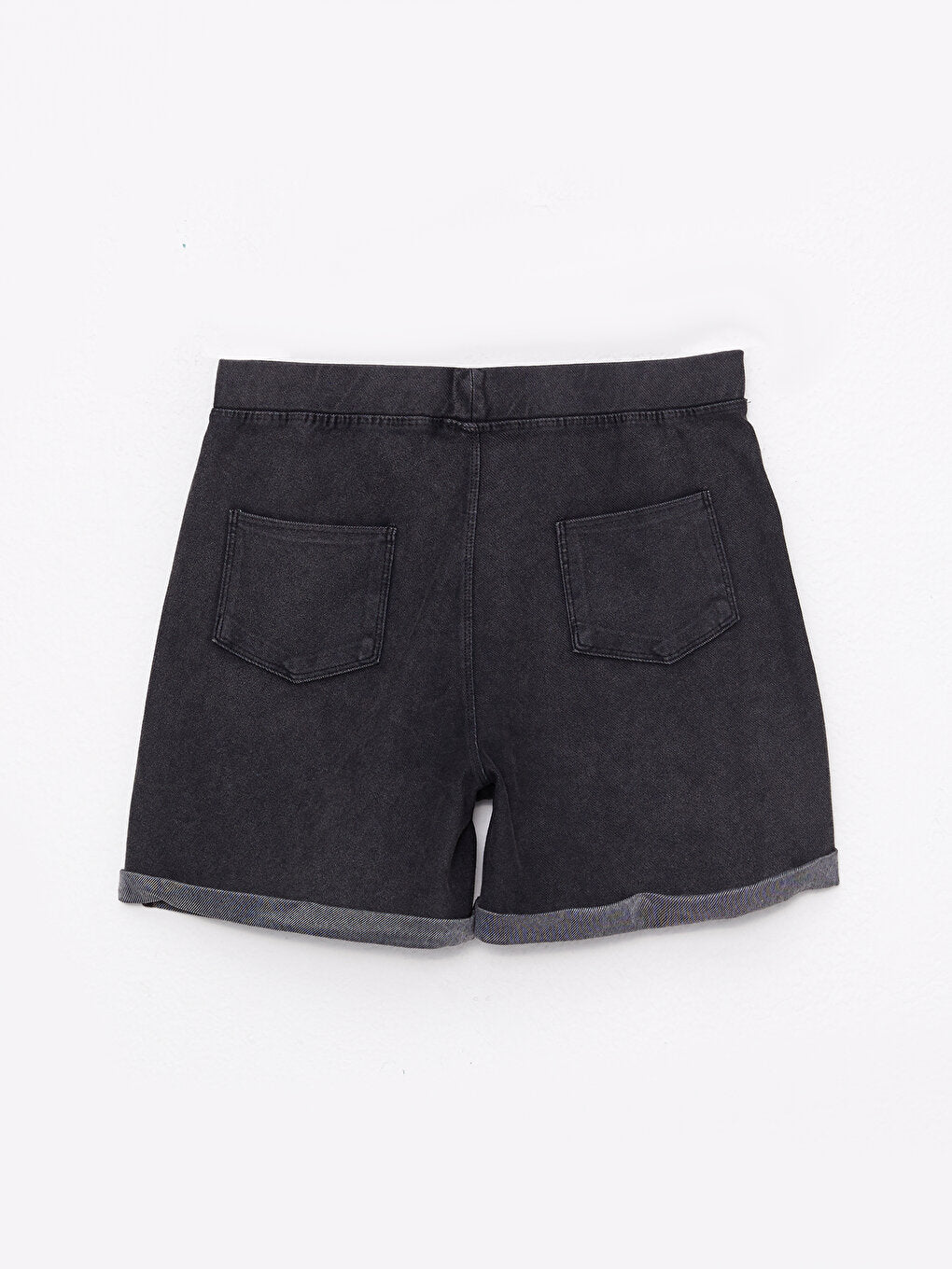 Basic Girls' Shorts with Elastic Waist