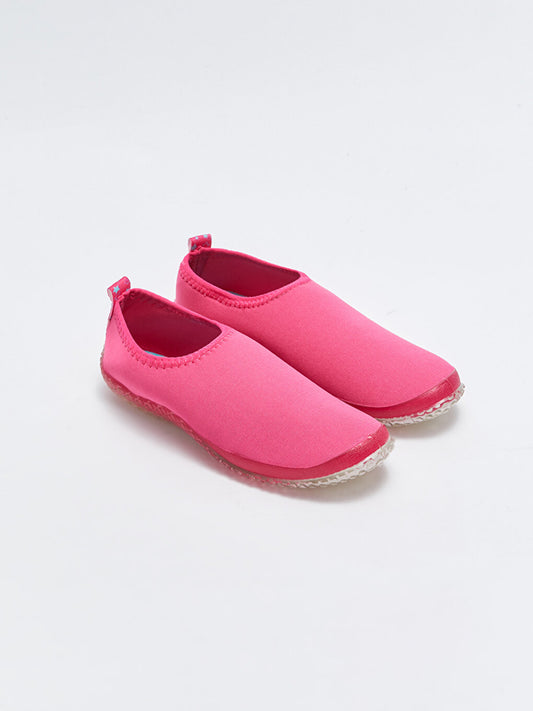 Flat Girl's Sea Shoes