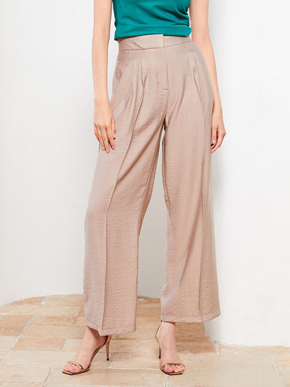 Women's Comfortable Fit Straight Trousers