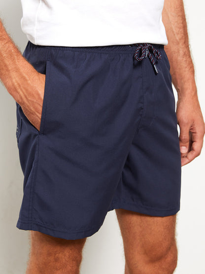 Short Printed Men's Swim Shorts