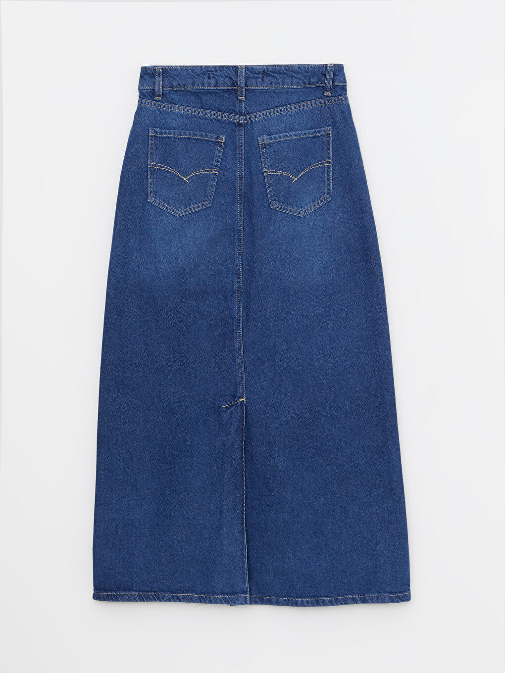 Women's Standard Fit Straight Jean Skirt