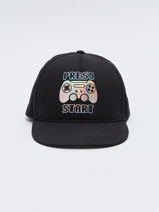 Cotton Printed Boy's Hip Hop Hat