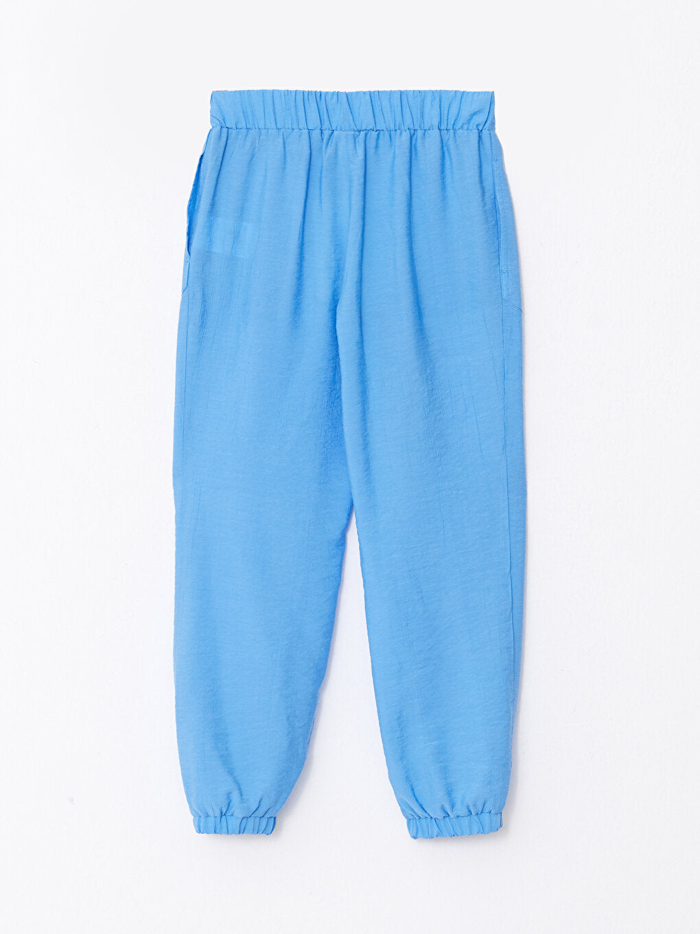 Basic Girl's Jogger Trousers with Elastic Waist