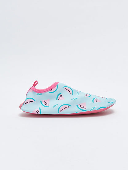 Printed Girl's Sea Shoes