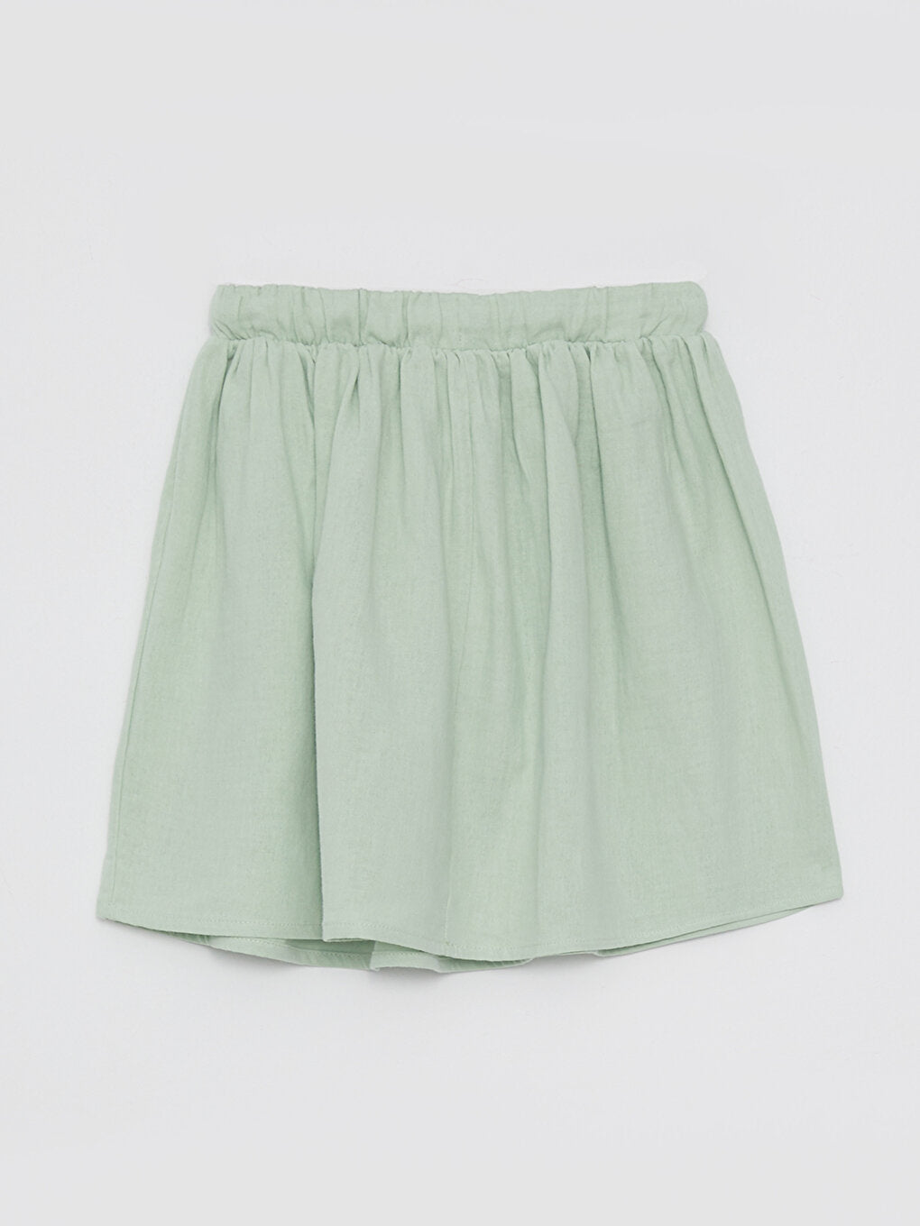 Basic Girl's Skirt with Elastic Waist