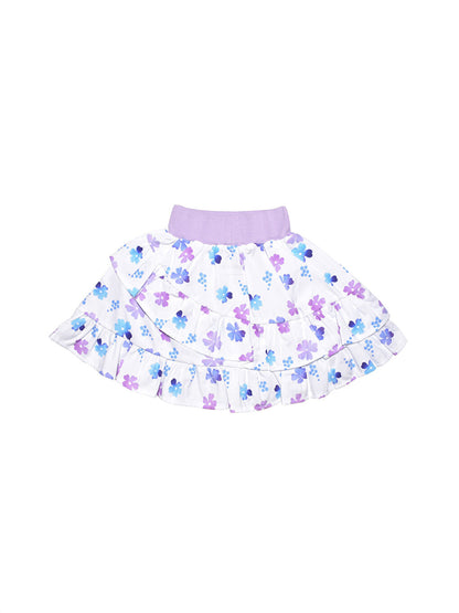 Printed Organic Cotton Girl's Skirt