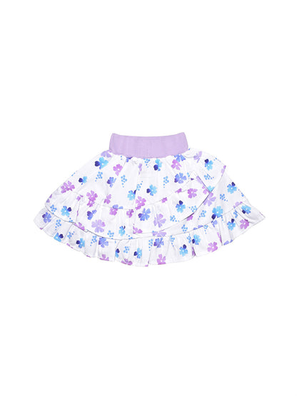 Printed Organic Cotton Girl's Skirt