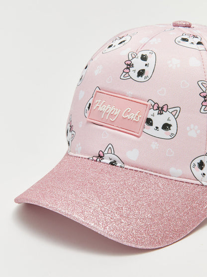 Printed Girl's Cap Hat