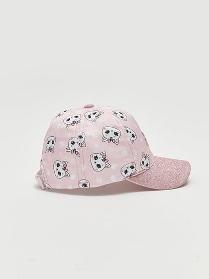 Printed Girl's Cap Hat