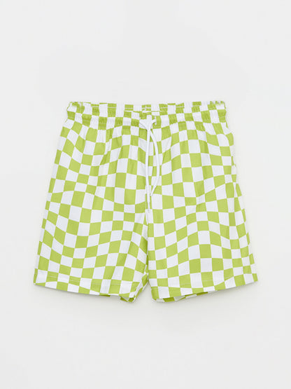 Printed Quick Drying Boys' Swim Shorts