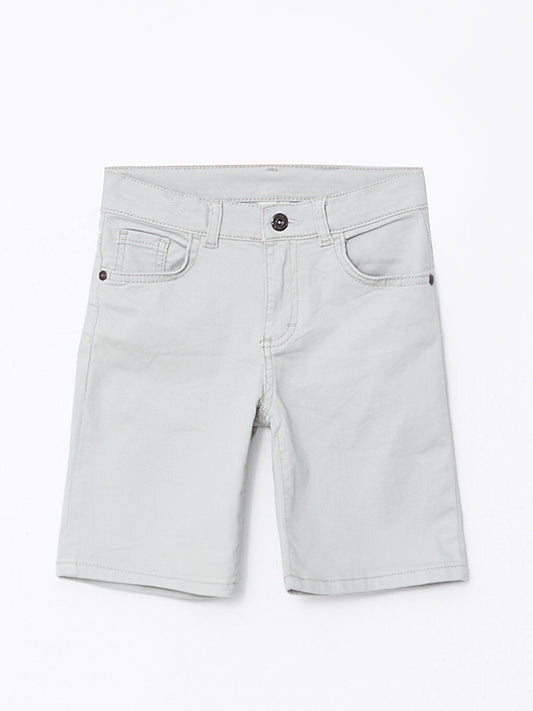 Basic Gabardine Boys' Shorts