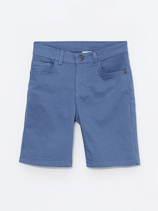 Basic Gabardine Boys' Shorts