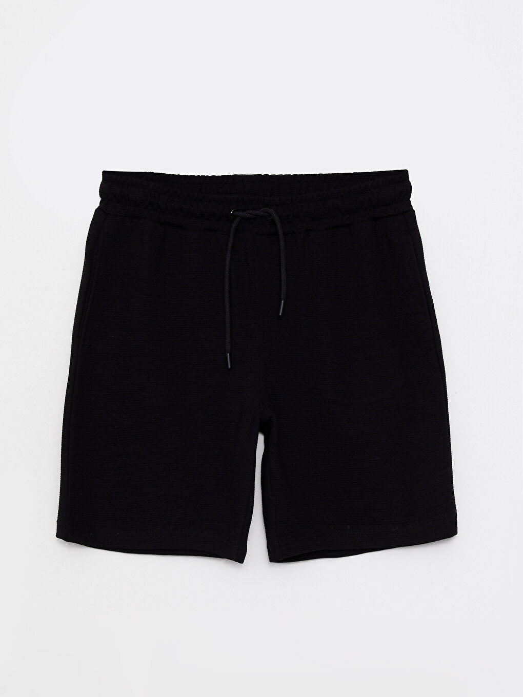 Slim Fit Men's Shorts with Elastic Waist