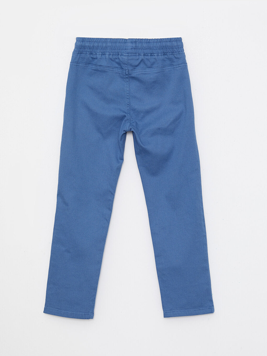 Basic Gabardine Boy's Trousers with Elastic Waist