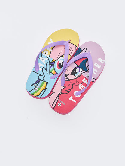 Printed Flip Flops Girls' Beach Slippers