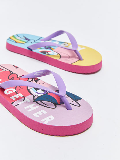 Printed Flip Flops Girls' Beach Slippers