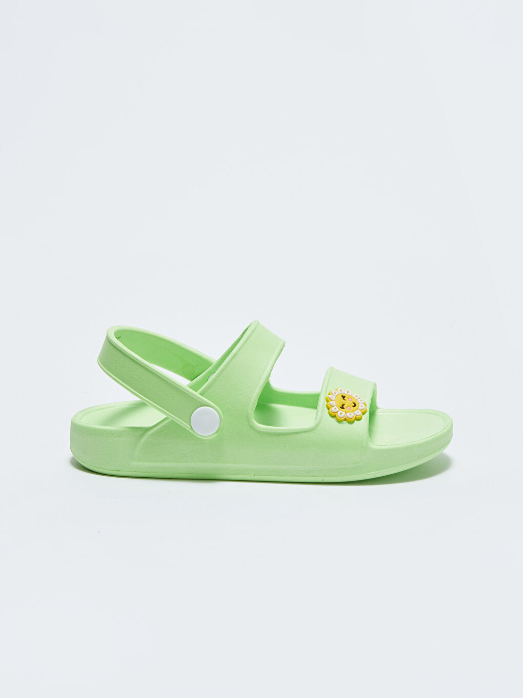 Girls' Sandals with Double Strap Buckle Closure