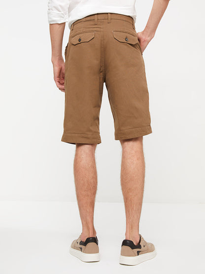 Standard Fit Men's Bermuda Shorts