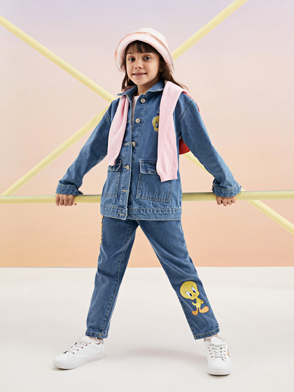 School Favorite Tweety Licensed Jean Trousers