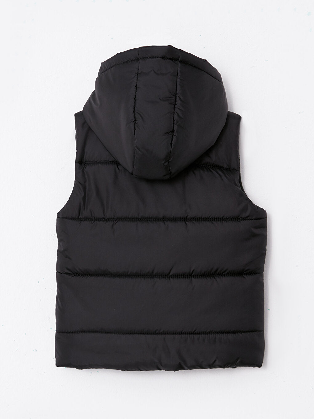 Hooded Basic Girl's Puffer Vest