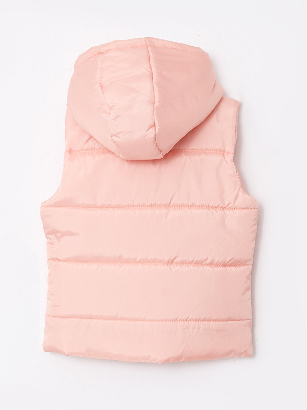 Hooded Basic Girl's Puffer Vest