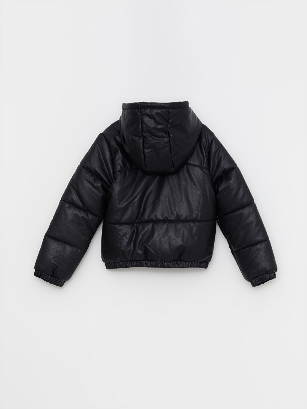 Hooded Girl's Puffer Coat