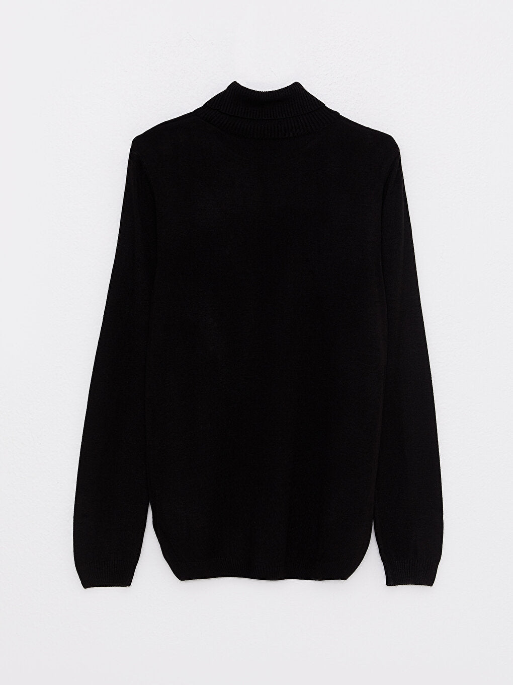 Turtleneck Long Sleeve Men's Knitwear Sweater